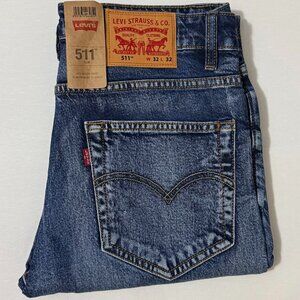Levi's 511 Denim Slim Fit Men's Jeans Size 32x32